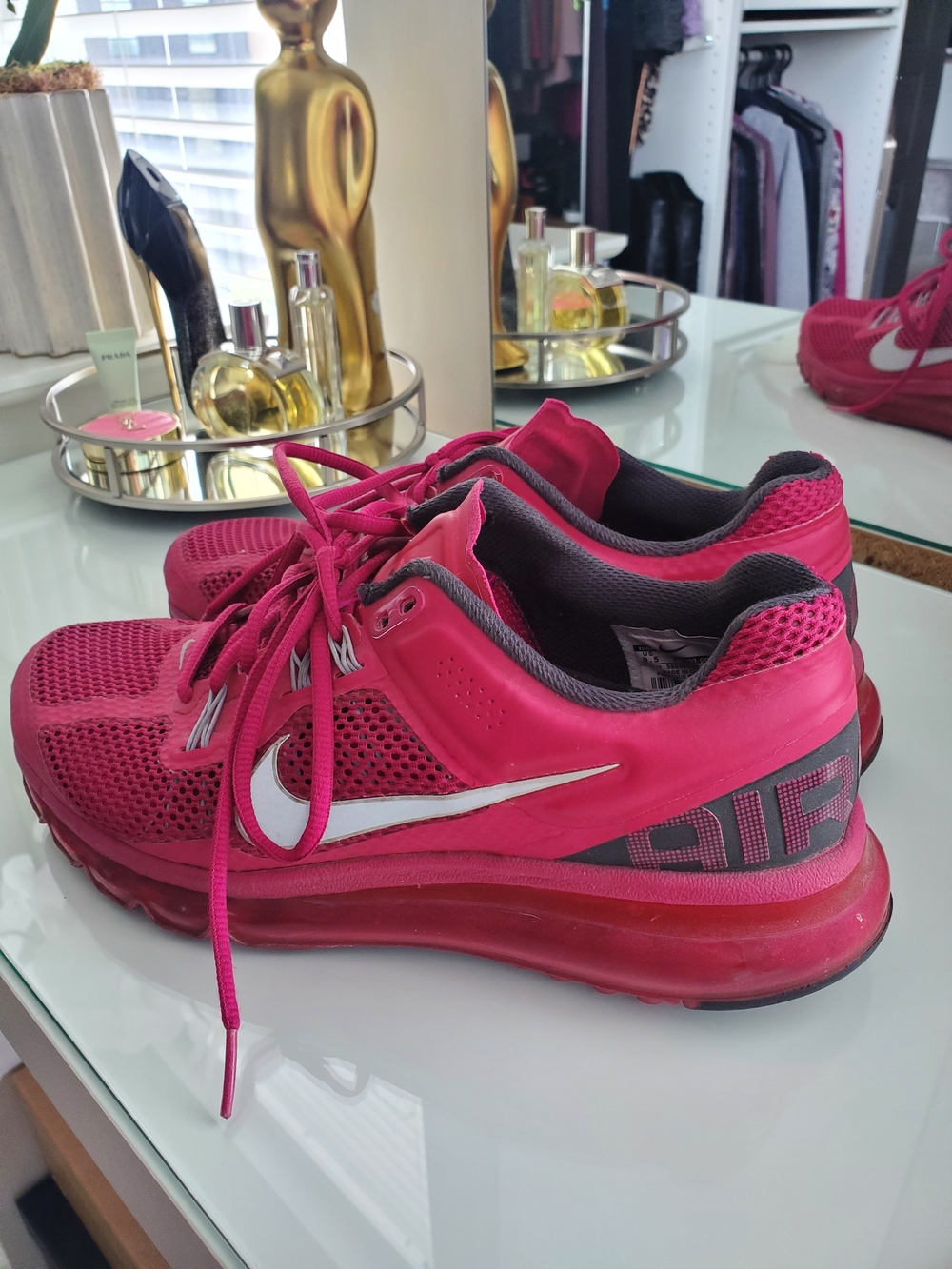 Nike Women’s Air Max Running Shoes - Pink Sz 9.5